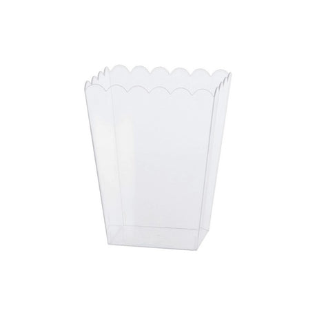 Bigiemme Contenedor Plástico Transparente Rectangular 15 x 12 x 19 cm