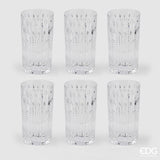 Vaso EDG Enzo De Gasperi con Rayas H 14 Cm D 8 Cm 6PZ
