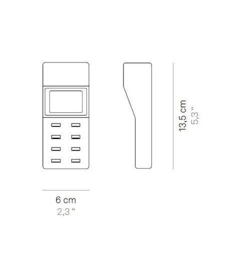 Zafferano Caricatore Multipresa Usb 8 A 40 W 50 / 60 Hz