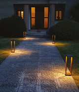 Zafferano Home Solar Terra Lampada H 500 Mm P 140 Mm L 140 Mm Grigio
