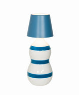 Zafferano Poldina Stopper Lampada H 111 Mm D 111 Mm Blu
