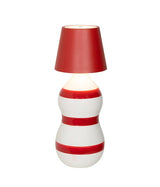 Zafferano Poldina Stopper Lampada H 111 Mm D 111 Mm Rosso