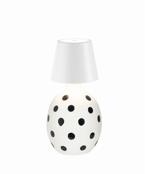 Zafferano Poldina Stopper Lampada H 111 Mm D 111 Mm Bianco